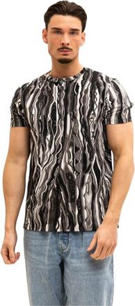 Carlo Colucci C3410-201 T-Shirt - Heren - T-shirts - Veelkleurig - XL - Katoen - Tops