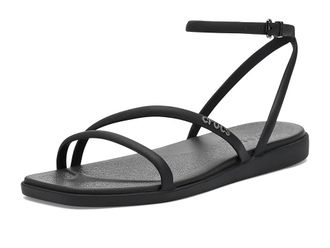 Crocs Miami Ankle Strap Sandals Womens Sandals Black : 10 M, Synthetic