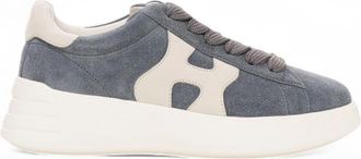 Hogan Suede sneaker - Dames - Sneakers - Blauw - 41 EU - Schoenen