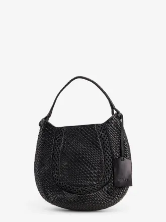 Ibeliv Borsa a spalla Lamia in pelle vegetale con motivo intrecciato - IBELIV - gender_Woman