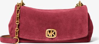 Michael Kors Bryant Small Suede Convertible Shoulder Bag