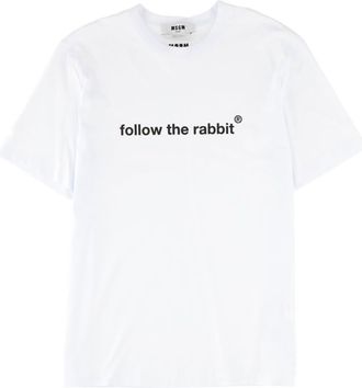 Msgm follow The Rabbit T-shirt