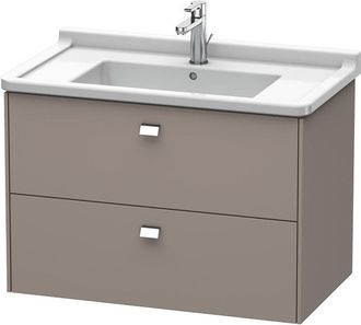 Duravit Duravit Brioso Neceser De Pared 82,0 X 46,9 Cm, Con 2 Cajones, Incl. Hueco Para Sif&oacute;n Y Delantal, Para Lavabo Starck 3 030480, Color (frente/cuerpo): 
