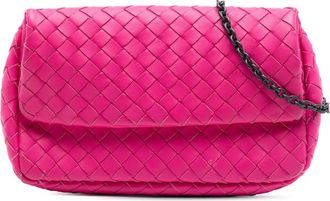 Bottega Veneta Pre-owned Bottega Veneta Mini Nappa Intrecciato Expandable Chain Flap Crossbody Ladies 5PFOI5UIVJD0W3YH