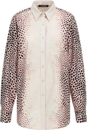 Roberto Cavalli Mujer, Blusas y Camisas, Beige, Talla: 2XS