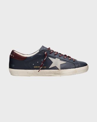 Golden Goose Men & apos;s Super-Star Leather Low-Top Sneakers