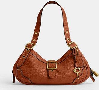 Coach Womens Drifter Shoulder Bag 31 in Brown | Leather