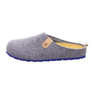 Rohde Napoli Slippers - Heren - Schoenen - Grijs - Maat: 43 EU Leer