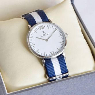 Kapten & Son Unisex - Campina Watch In Darkblue/silver