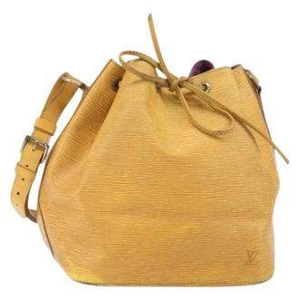 Louis Vuitton Bolso de Hombro Petit Noe Pre-owned - Pre-owned - Mujer - Amarillo - ONE SIZE
