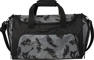 Neoxx Sporttasche NEOXX Move, Damen, Gr. B/H/T: 43cm x 26cm x 24cm, dragon thund, Polyester, Taschen Sporttasche, teilweise aus recyceltem Material