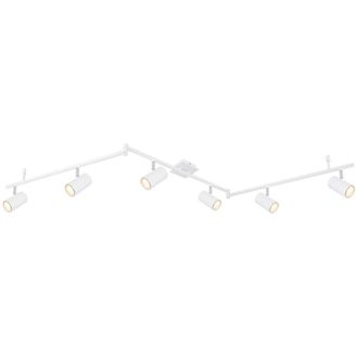 Netlighting Robby Ceiling Spotlight Bar White 6x GU10