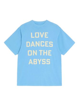 Valentino Garavani printed oversized T-shirt - Blue