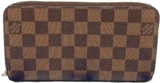 Louis Vuitton Pre-owned Canvas wallets - Dames - Vintage Accessoires - Bruin - ONE Size - Vintage