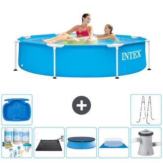 Intex Piscina Con Estructura Redonda - 244x51 Cm - 7-piezas S20394