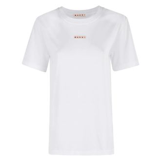Marni T-Shirt - female - Marni - T-Shirts - White - M - Tops