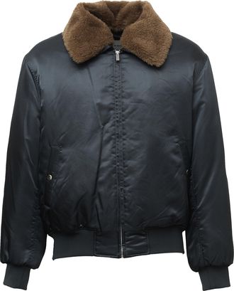 Dr&ocirc;le de Monsieur Faux Fur Collar Jacket