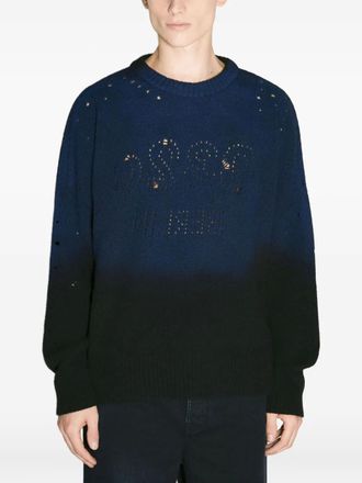 032c Maglione con dettaglio cut-out - Nero