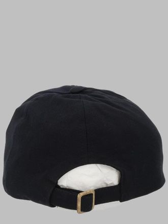 Vivienne Westwood 81020019_K008ON401 Orb Logo Baseball Cap - Black