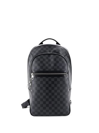 Louis Vuitton Michael NM Damier Graphite backpack - women - Fabric - One Size - Black