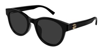 Gucci GG2127SK Asian Fit 001 Womens Sunglasses Size 54 - Free RX Lenses - Free RX Lenses