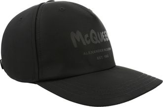 McQ by Alexander McQueen Graffiti Baseball Cap in Black at Nordstrom Rack, Size Large
