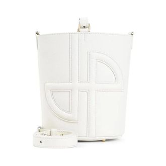 Patou Small JP Bucket Bag - female - Patou - Bucket Bags - White - ONE SIZE - Bags