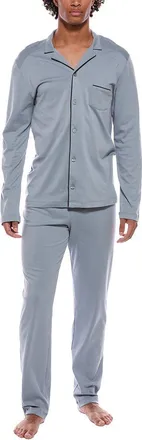 Hanro Hanro 2Pc Button Front Pajama Set