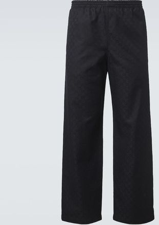 Gucci GG canvas straight-leg pants