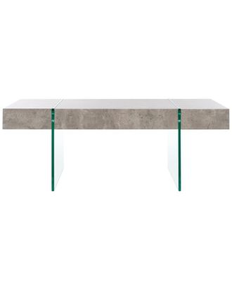 Safavieh Jacob Rectangular Glass-Leg Modern Coffee Table