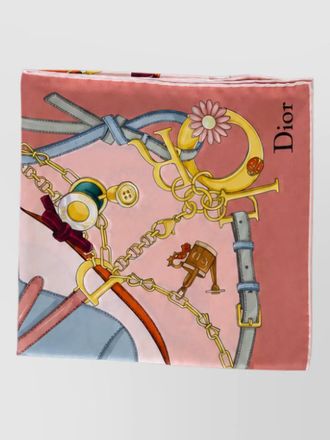 Dior silk scarf