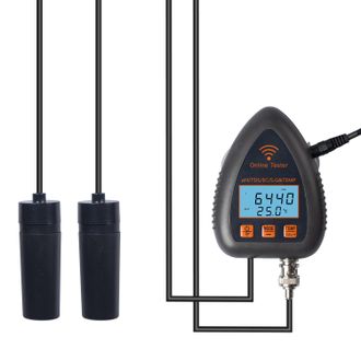 OEM Monitor De Calidad Del Agua Wifi Tuya 5 En 1: Ph, Tds, Conductividad, Temperatura, Compatible Con Aplicaci&oacute;n, Para Acuarios, Piscinas Y Acuicultura