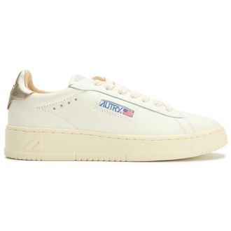 Autry Womens Dallas Low Trainers - Natural Leather - Size UK 6