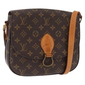 Louis Vuitton Pre-owned Cross Body Bags, female, Brown, Size: ONE SIZE Pre-owned Canvas Cross Body Bag