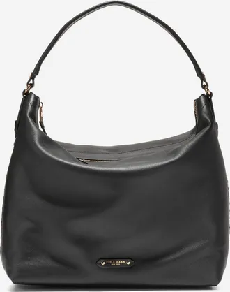 Cole Haan Womens Isabella Hobo Bag - Black
