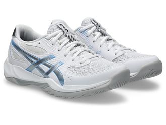 Asics Gel-Rocket 12 Womens Shoes White/Cloud Grey : 10.5 B - Medium, Synthetic