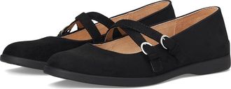 Life Stride Marnie Mary Jane Shoes Womens Flat Shoes Black : 9.5 W (C), Synthetic