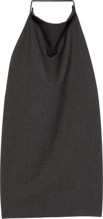 Federico Cina Tops, Dames, Grijs, S, Mouwloze Top
