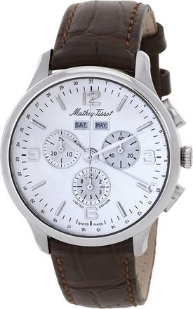 Mathey-Tissot Edmond 5040F Chronograph Silver-tone Dial Mens Watch H1886CHSA