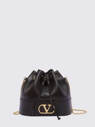 Valentino Garavani VLogo Signature Mini Bucket Bag in Calf Leather