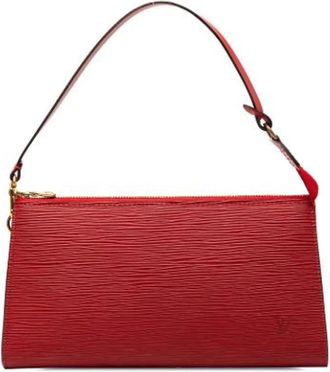 Louis Vuitton Pre-owned Shoulder Bags, female, Red, Size: ONE SIZE Pre-owned Pochette Accessoires