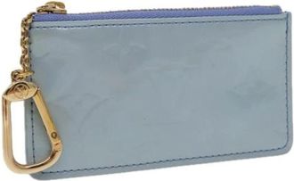 Louis Vuitton Pre-owned Wallets, female, Purple, Size: ONE SIZE Pre-owned Leather Wallet