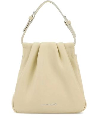 トートバッグ AMINA MUADDI Camel Shearling Amini Giuly Handbag Amina Muaddi | Amini Giuly brown shearling bag | Savannahs