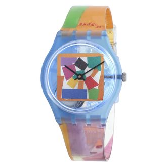 Swatch Matisses Snail Quartz Unisex Watch SO28Z127
