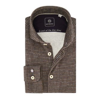 Blue industry Heren, Overhemden, Bruin, Maat: L