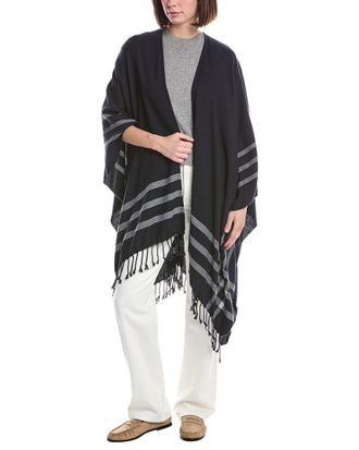 Vince Summer Cashmere-Blend Cape