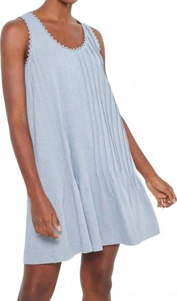 Lisa Todd In A Twirl Dress In Denim