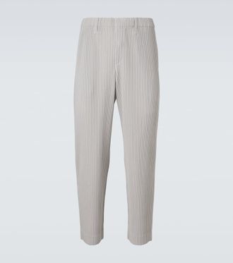 Homme Pliss&eacute; Issey Miyake Homme Pliss&eacute; Issey Miyake Basics pleated straight pants