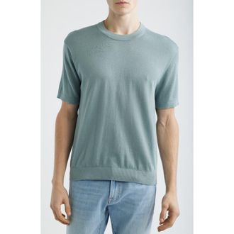 Madewell Cotton Crewneck Sweater T-Shirt in Overcast at Nordstrom, Size Xx-Large