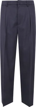Dunst Pants Pleated Semi-Wide Slacks